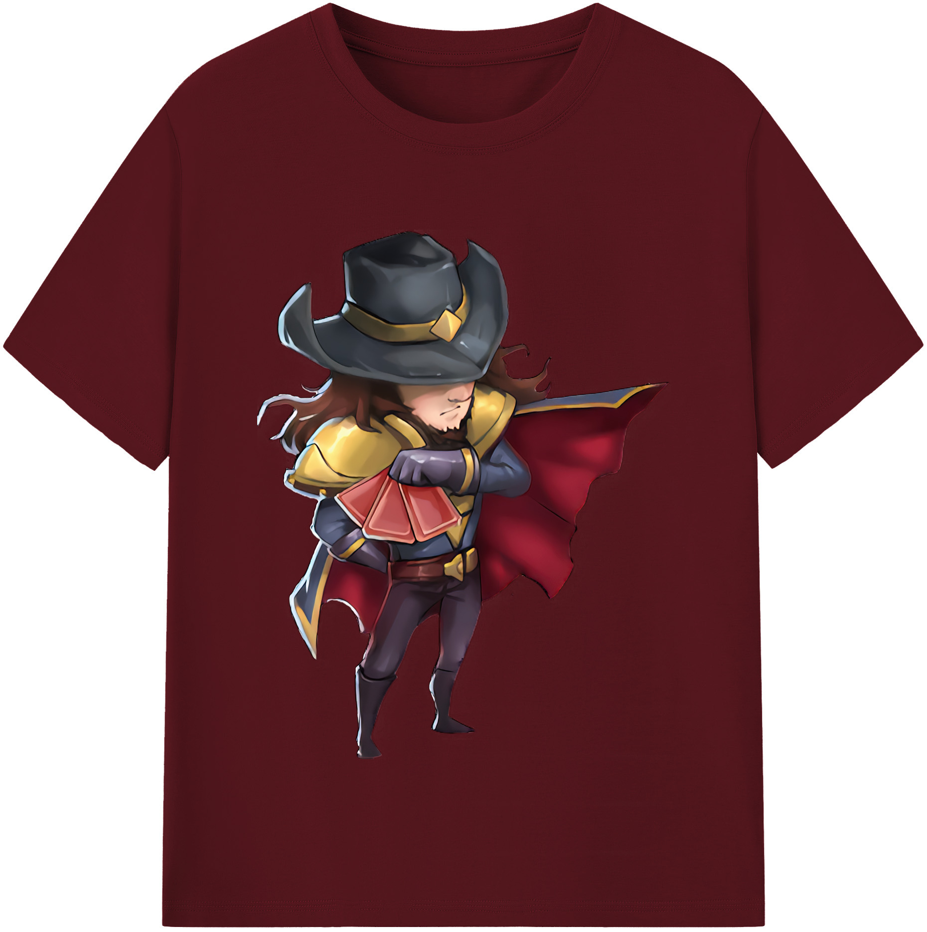 リーグ・オブ・レジェンド League of Legends LOL 綿100％半袖Tシャツ（フロントプリント）